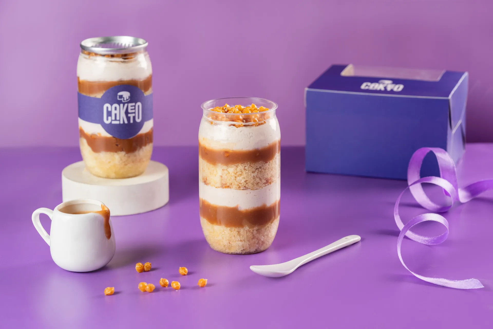 [Caketo] Butterscotch Jar Cake